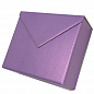 Коробка конверт "Комплимент" Цвет  Сиреневый