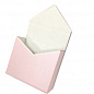 Коробка конверт "Комплимент" Цвет Розовый лепесток