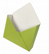 Коробки конверты "Классик", цвет зеленый сад
